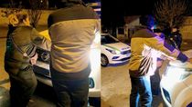 La pareja detenida durante la madrugada de este martes en Allen. Están acusados de asaltar a un taxista de Neuquén. La pareja detenida durante la madrugada de este martes en Allen. Están acusados de asaltar a un taxista de Neuquén.