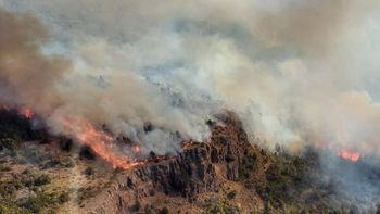 voraz incendio en un parque nacional: investigan si fue por la detencion de jones huala
