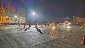 ¡un peligro!: manejaba con 2,05 g/l de alcohol en sangre y cayo en un control policial