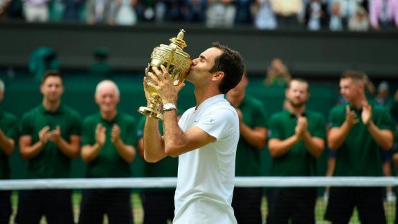 El más grande: Federer se consagró rey en el césped de Wimbledon 