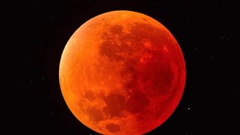 eclipse total de luna: donde y a que hora se podra ver