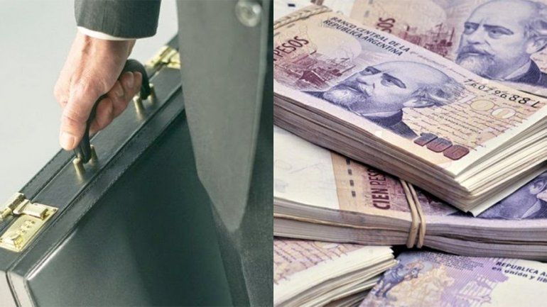 Un periodista neuquino encontró casi medio millón en un maletín y lo devolvió