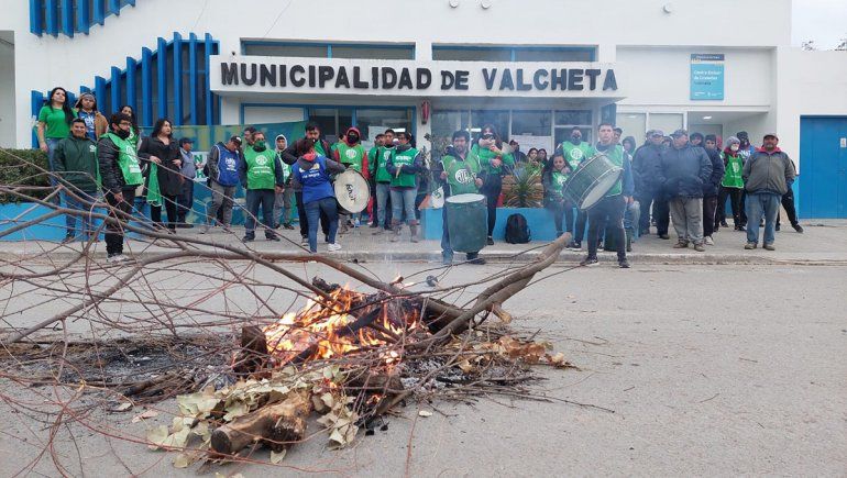 ATE profundiza medidas de fuerza y paraliza el municipio de Valcheta 