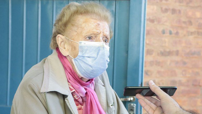 Ida de Anna sali&oacute; agradecida por la atenci&oacute;n.&nbsp;