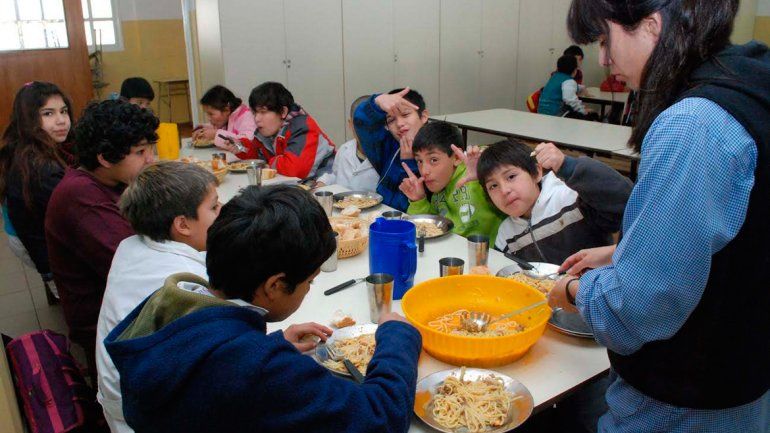 Incrementó un 400% la asistencia a comedores escolares