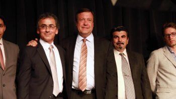 dina huapi: weretilneck acompano al intendente rojas en su asuncion