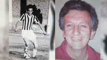 El Flaco como jugador de Cipo y en sus últimos años. Fotos gentilezas de su hermano José.
