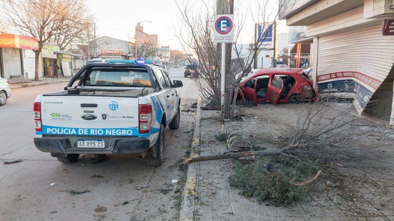 Mirá las impactantes imágenes del accidente de calle La Esmeralda
