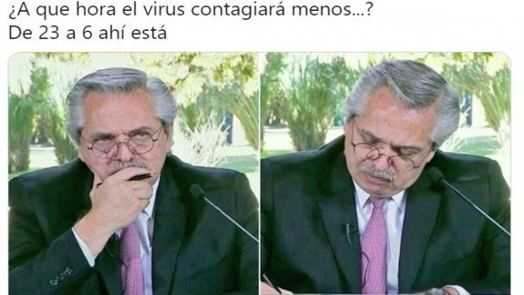 Anunciaron el toque de queda y estallaron los memes