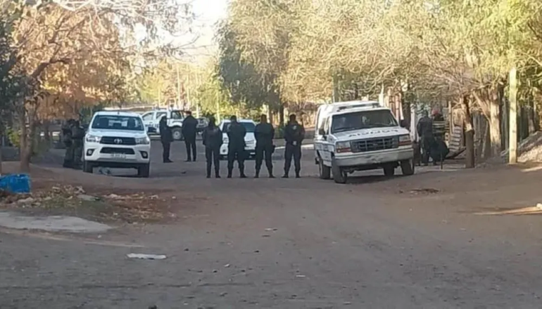Más de 20 allanamientos se realizaban en Roca por el homicidio de Julián Dobra. 