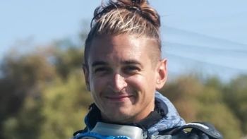 Juan Cruz Zanaboni, el buzo de Puerto Madryn accidentado.