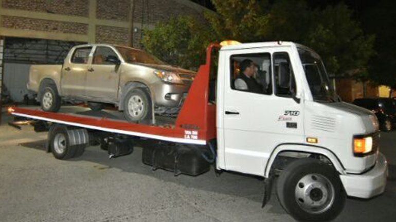 Peritan la camioneta del prófugo Gigli