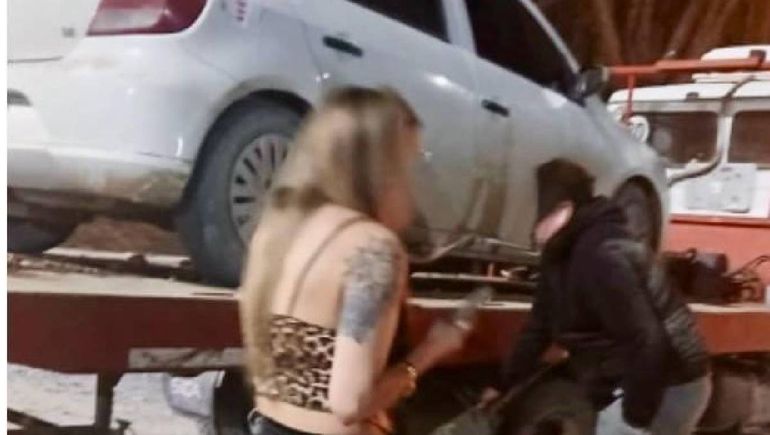 La joven imputada por atropellar y matar a Elizabeth Martínez cayó con su pareja en un control de alcoholemia.