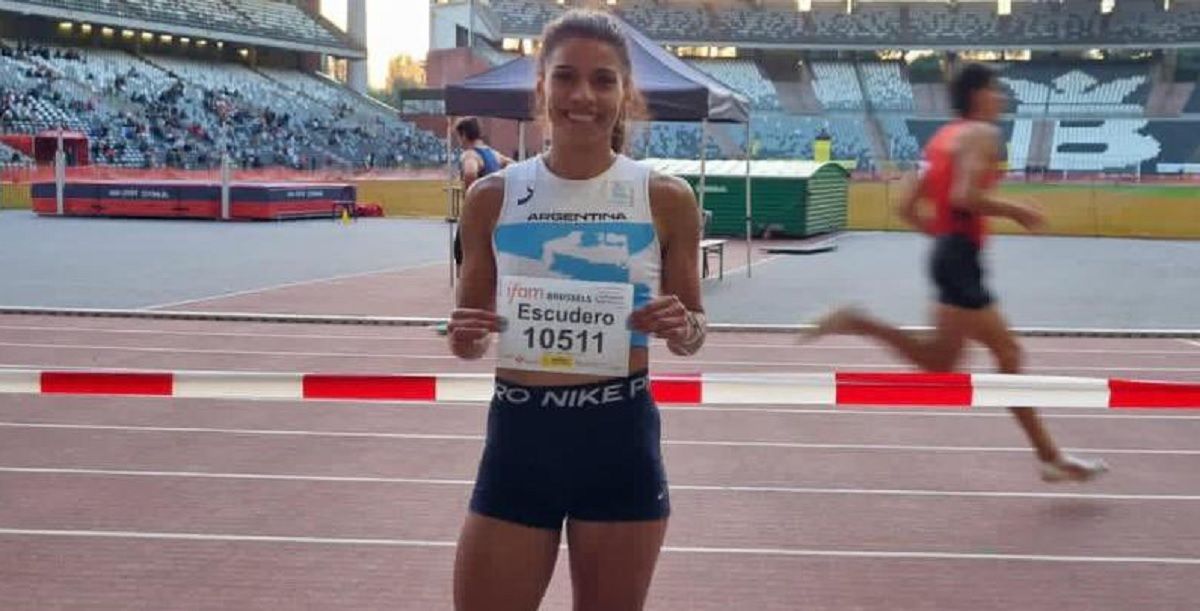 Escudero mejoró su marca y se acerca a los Juegos Olímpicos