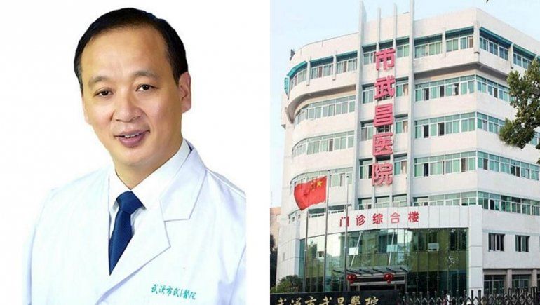 Coronavirus: murió el director del hospital de Wuhan por el brote