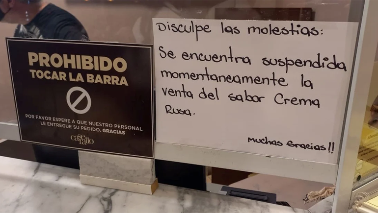 La sorpresiva decisión de una heladería en contra de Rusia