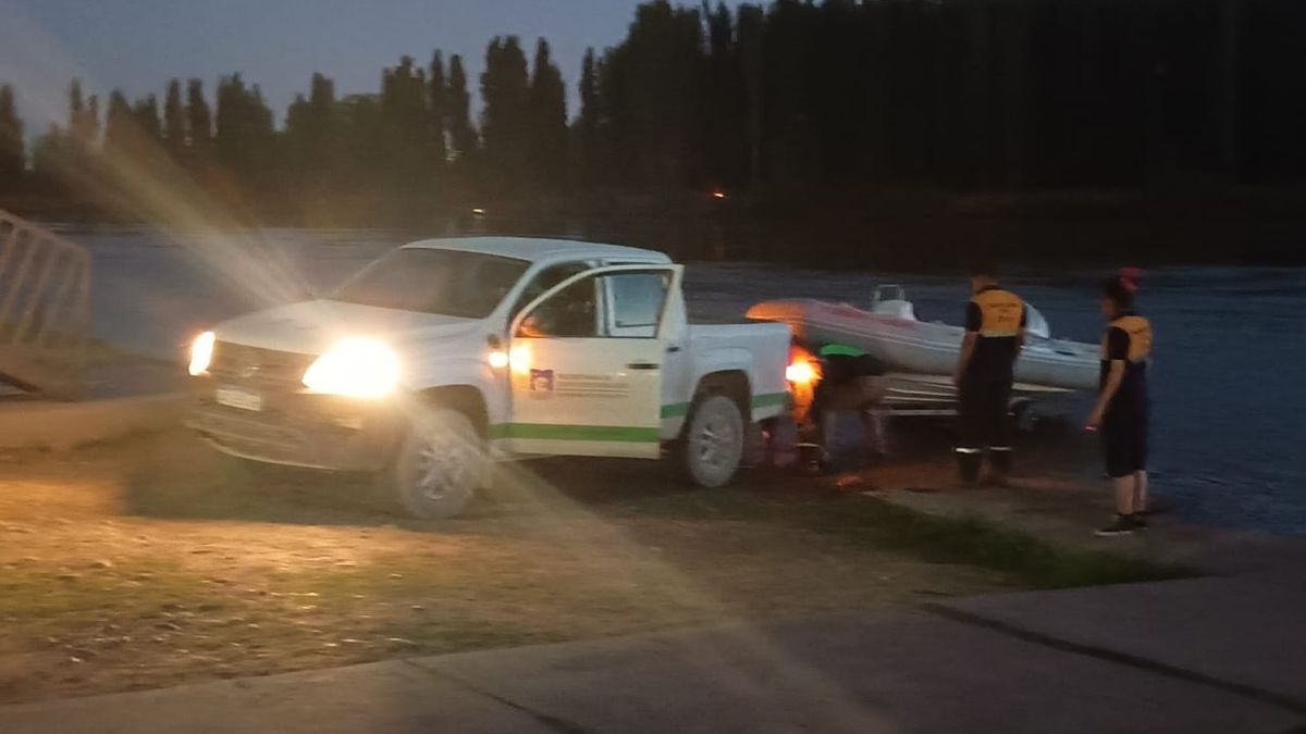 Intenso operativo en Las Perlas para ubicar a la niña. Foto gentileza.