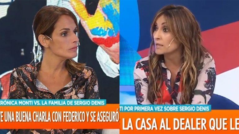Tremendo cruce entre Verónica Monti y Marcela Tauro por la adicción de Sergio Denis  