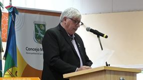 El intendente dio su discurso en la Apertura de Sesiones y generó polémica con su denuncia. | LMCipolletti.com El intendente dio su discurso en la Apertura de Sesiones y generó polémica con su denuncia.