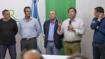 Juan Pablo Muena, candidato a diputado, respondió a las críticas del vicegobernador Pedro Pesatti.