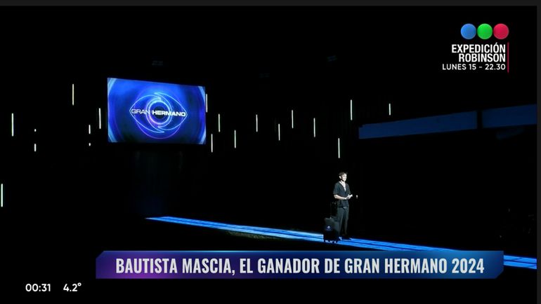 Se apagó la luz: Bautista es el ganador de Gran Hermano
