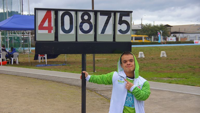 Un atleta con discapacidad eligió Río Negro para su desarrollo deportivo