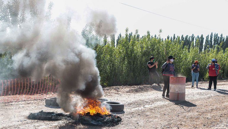 Nueva protesta contra la obra de ampliación de la 22