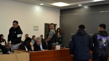 Una de las audiencia judiciales por el asalto protagonizado por miembros de la Policía. Una de las audiencia judiciales por el asalto protagonizado por miembros de la Policía.