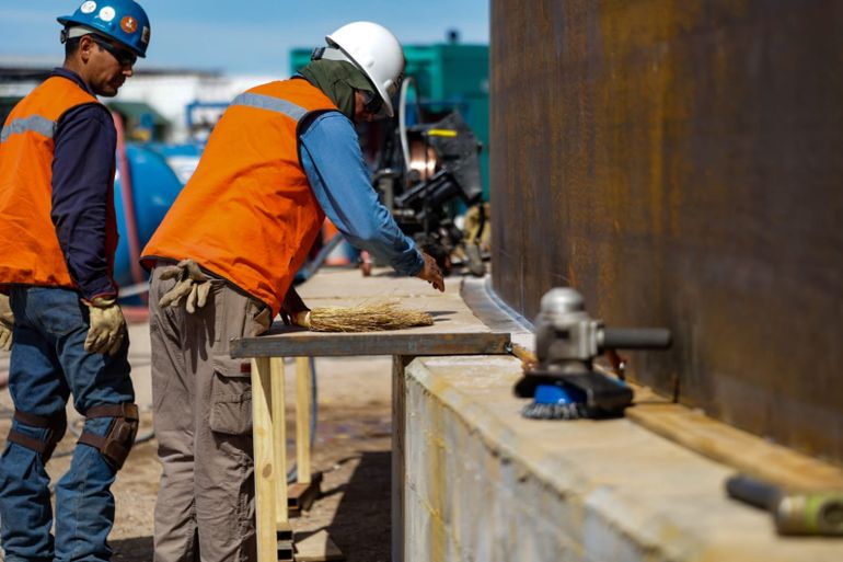 La secretaría de Trabajo indicó que la ley se cumple en el proyecto Duplicar Norte. 