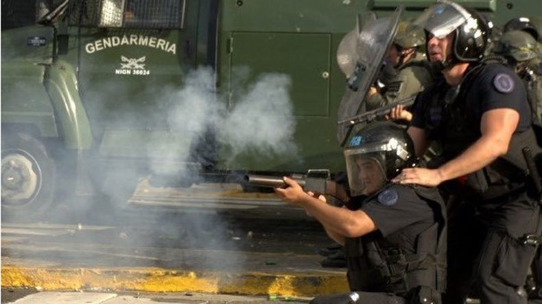 El hincha que perdió un ojo en la represión y denunció a Patricia Bullrich