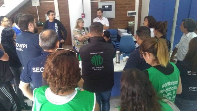 Protesta gremial suspenderá la atención de Anses