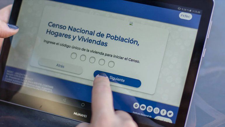 Desde Fernández Oro hasta Catriel, el 35% de la población completó el censo digital 