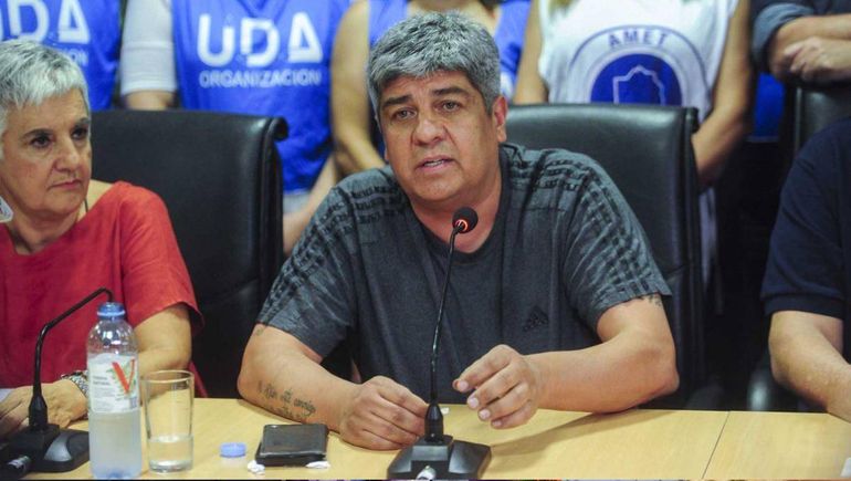 Pablo Moyano habló sobre el paro de Camioneros.