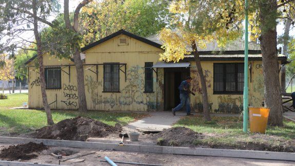 Arrancaron los trabajos de mejora y refacción de la Casa del Escritor