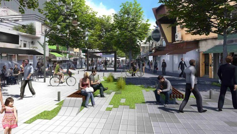 Imagen ilustrativa. Este tipo de modelos de centros comerciales a cielo abierto son los que impulsa CAME.