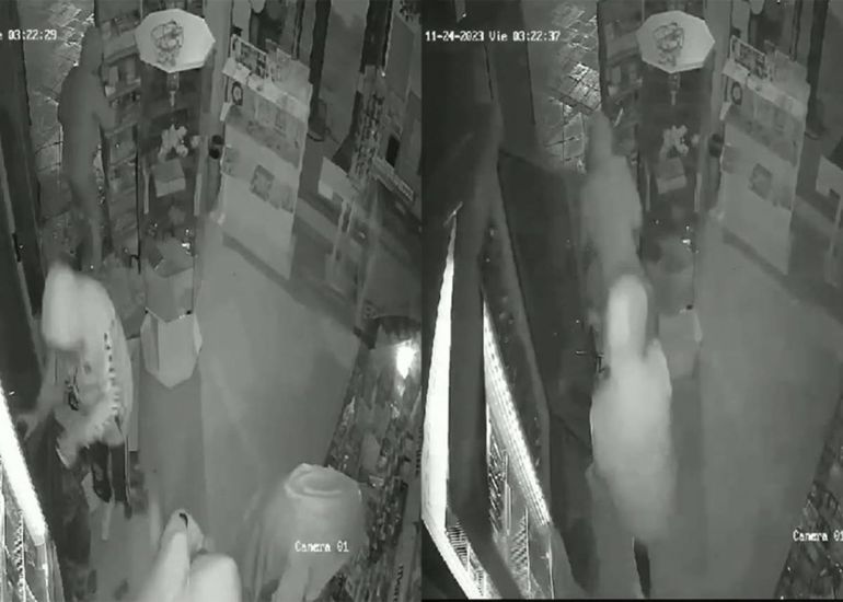 Así fue el violento robo a kiosco céntrico: su dueño piensa en cerrar