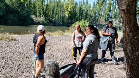 La jornada simbólica de limpieza en Cuatro Esquinas fue un éxito