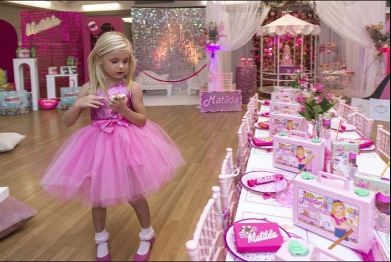 Las fotos del mágico cumple de 5 de Matilda, la hija de Luciana Salazar
