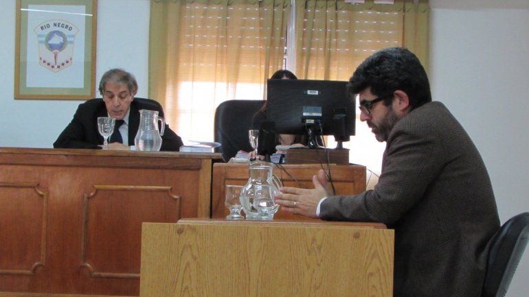 El fiscal Gustavo Herrera le dio valor al testimonio de la víctima.
