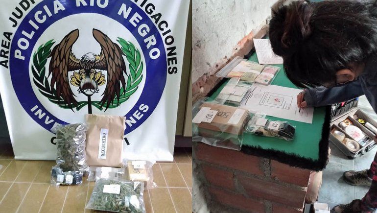 Secuestran droga, armas y dinero de todo tipo en varios allanamientos