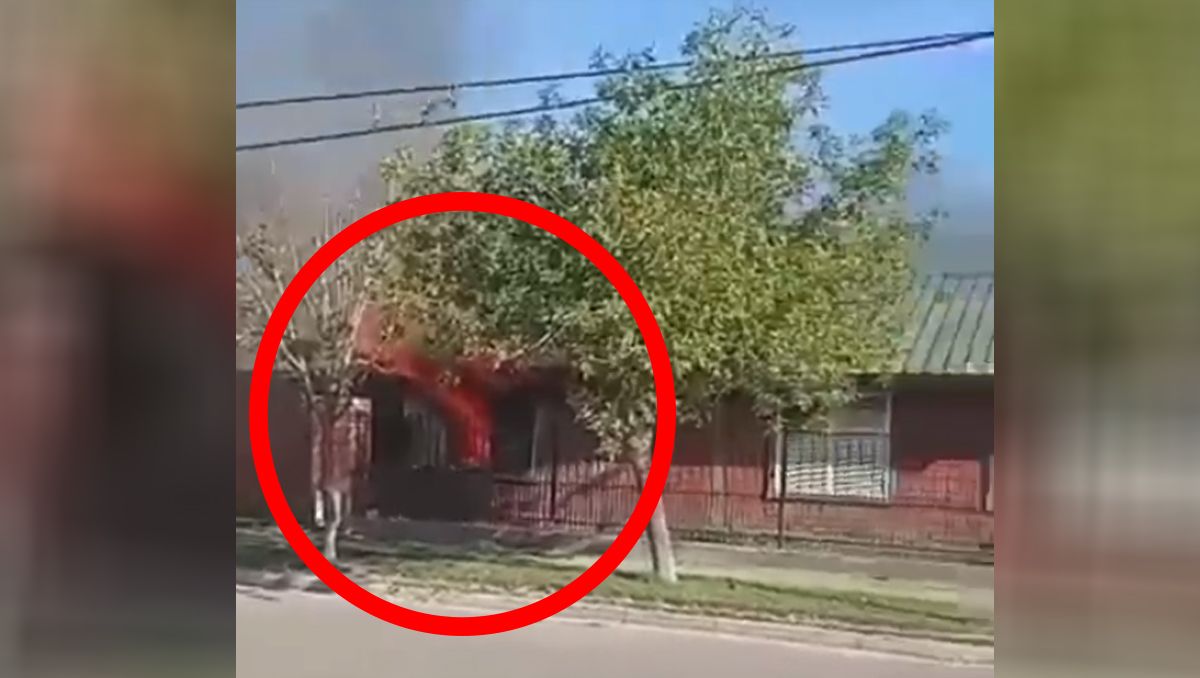 Un voraz incendio en el barrio Flamingo dejó dos heridos