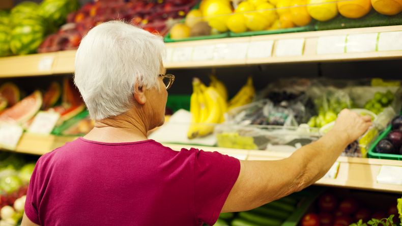 Algunas verduras son inalcanzables para los jubilados. Foto: Freepik.