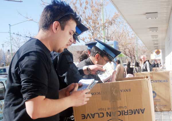Secuestraron CDs y DVD truchos