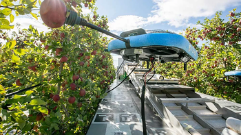 El prototipo, mostrado durante las Jornadas Fructícolas organizadas por el IRTA.