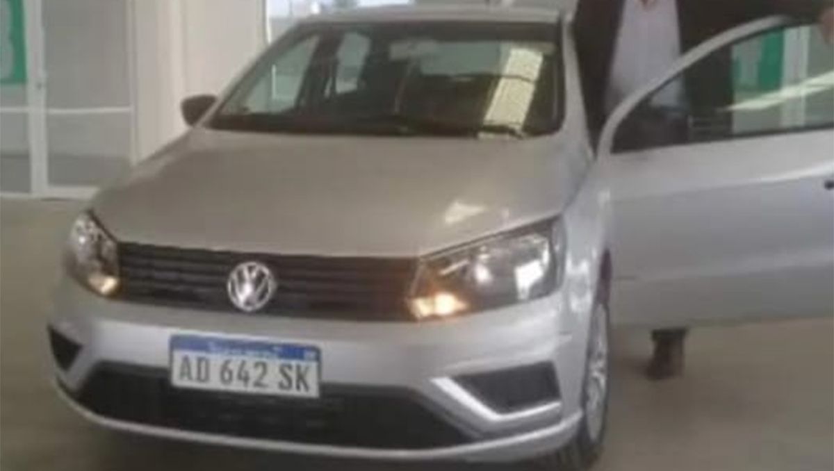 Compró su primer auto 0 KM y se lo robaron en menos de media hora