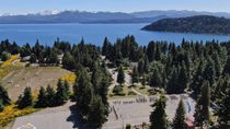 Una panorámica de la Escuela Militar de Montaña del Ejército, en Bariloche.