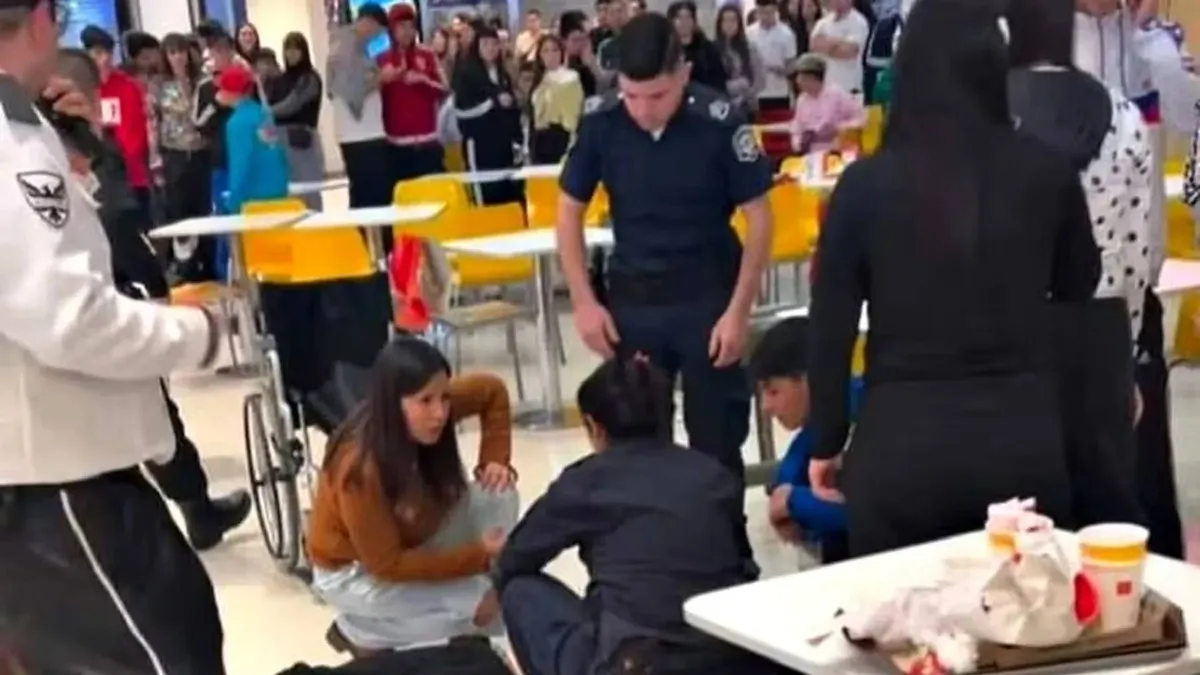 Batalla campal: más de 200 adolescentes se agarraron a golpes y cuchillazos