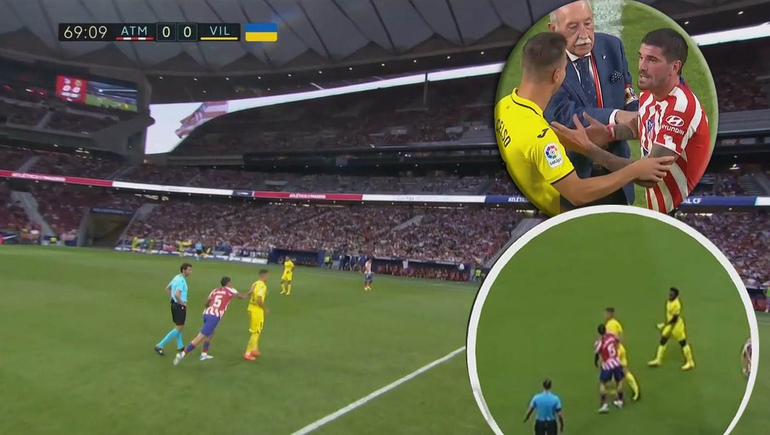 El violento empujón de De Paul a Lo Celso, su compañero en la selección