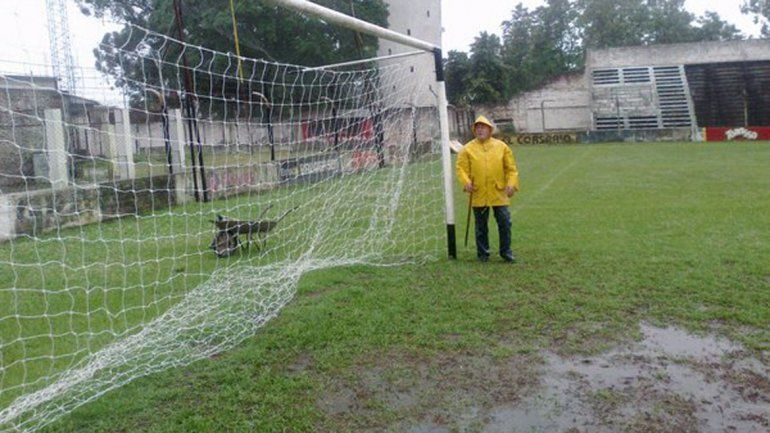 Las condiciones del campo de juego no son buenas