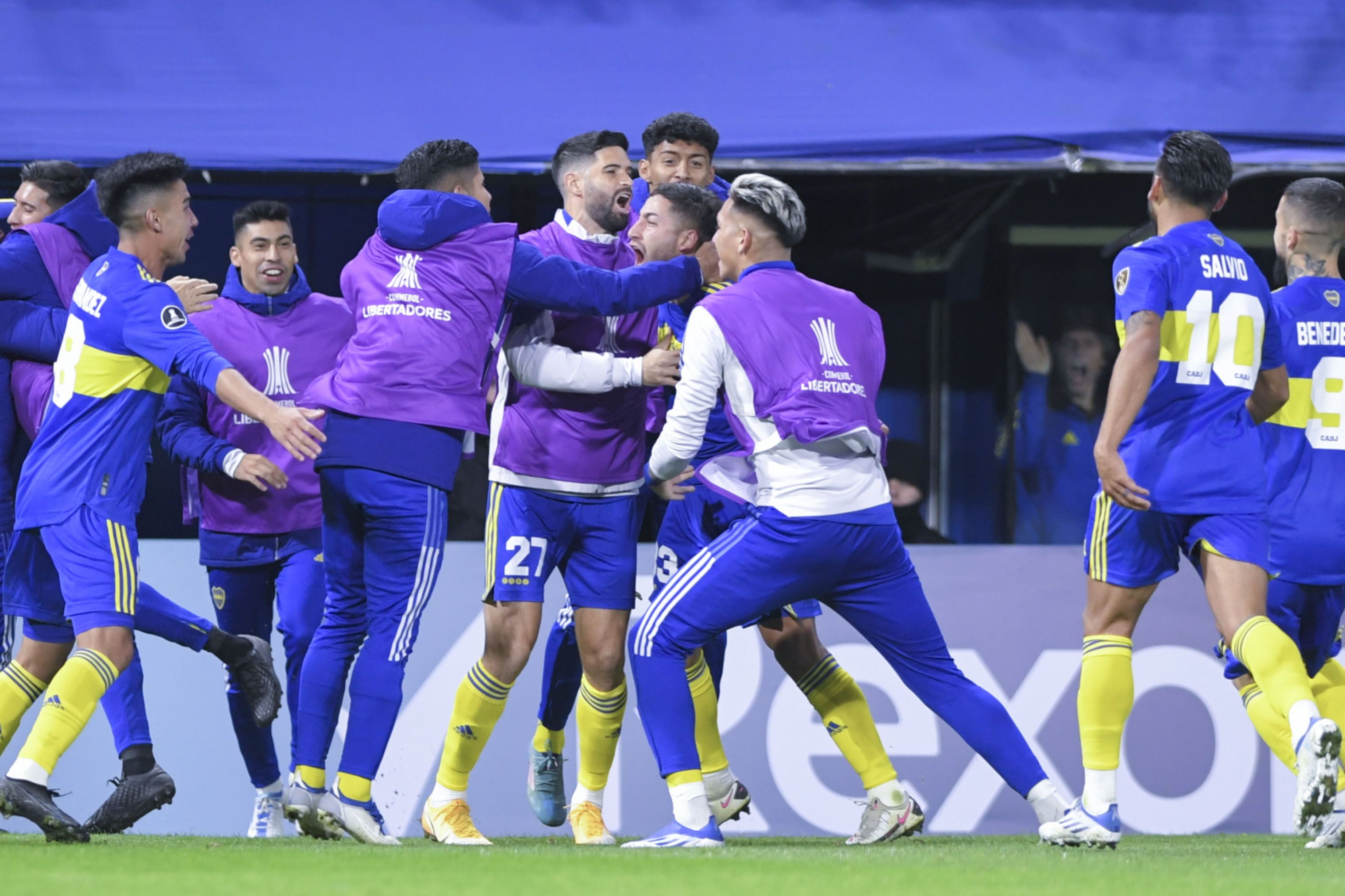 Boca le ganó a Deportivo Cali y clasificó a octavos primero en su grupo